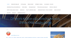 Desktop Screenshot of dpwork.sk